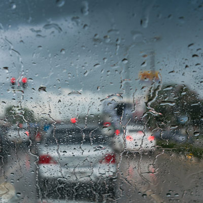 Light Rain Increases Accident Risk