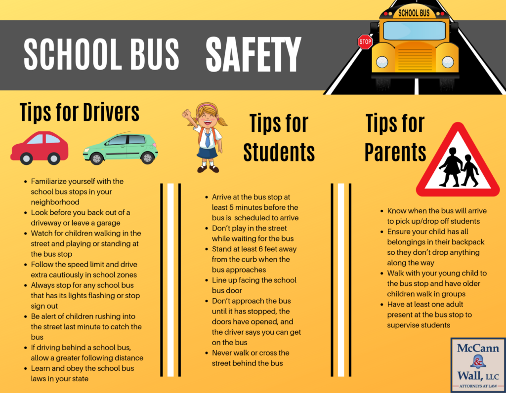 Philadelphia bus accident lawyers provide school bus safety tips to ensure student safety.