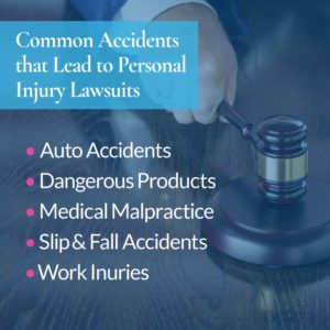 Common Accidents that lead to Personal Injury