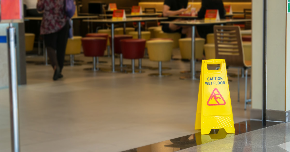 When Can You Sue a Restaurant for a Slip and Fall?